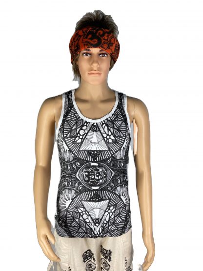 Tank Top Pyramide weiß