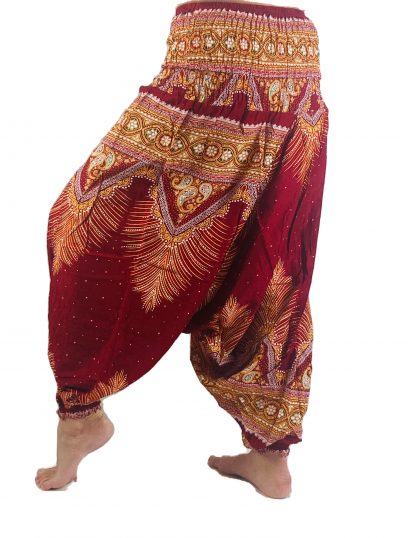 Hose Aladin rot Palm – Bild 3