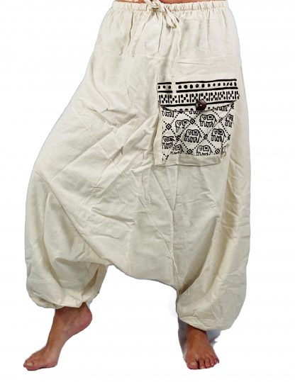 Goa Hose weiß UNISEX