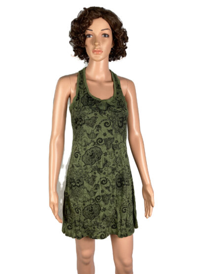 Kleid kurz grün beasly/om