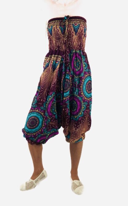 Aladin Hose/Jumpsuit pink/türkis – Bild 5