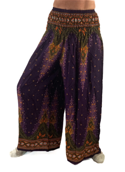 Hose Extra weit violett – Bild 2