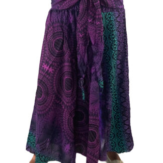 Rock Regenbogen pink/lila