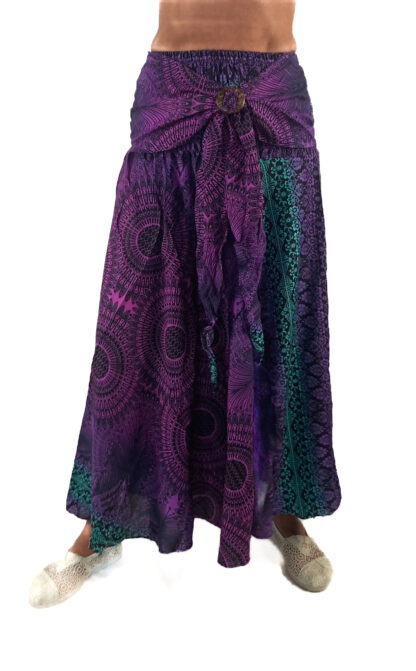 Rock Regenbogen pink/lila