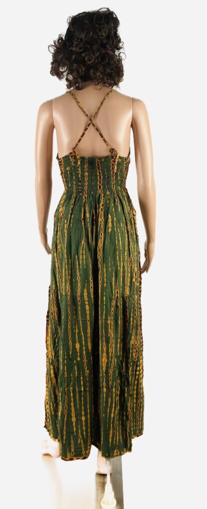 Kleid Batik grün – Bild 2