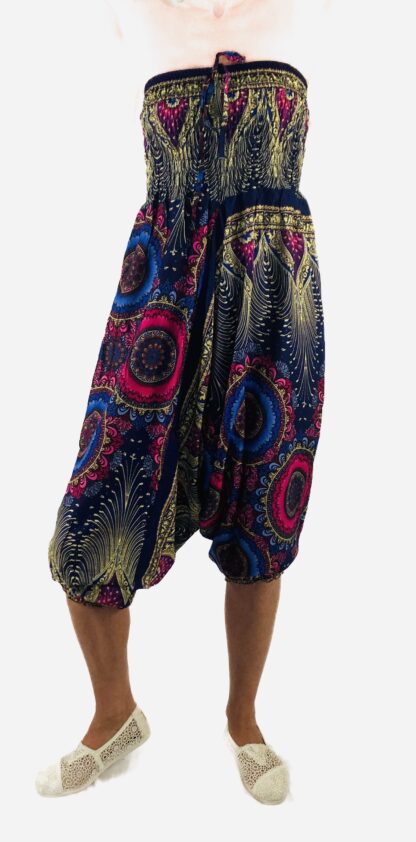 Aladin Hose / Jumpsuit schwarz/rot – Bild 5