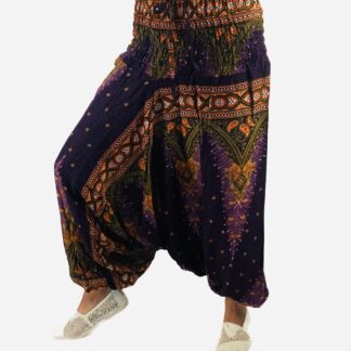 Aladin Hose/Jumpsuit Purple/orange
