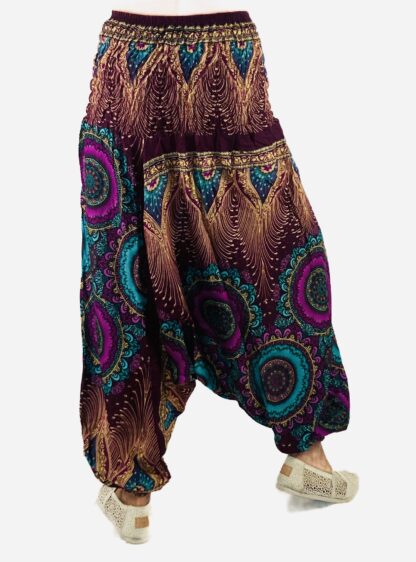 Aladin Hose/Jumpsuit pink/türkis – Bild 4