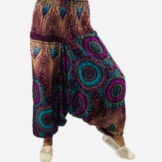 Aladin Hose/Jumpsuit pink/türkis