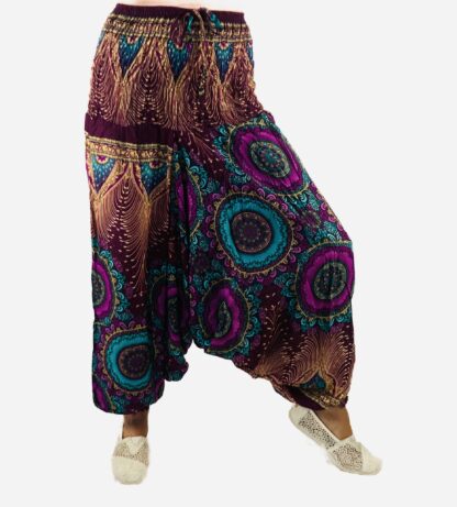 Aladin Hose/Jumpsuit pink/türkis