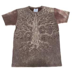 T-shirt Mirror braun M