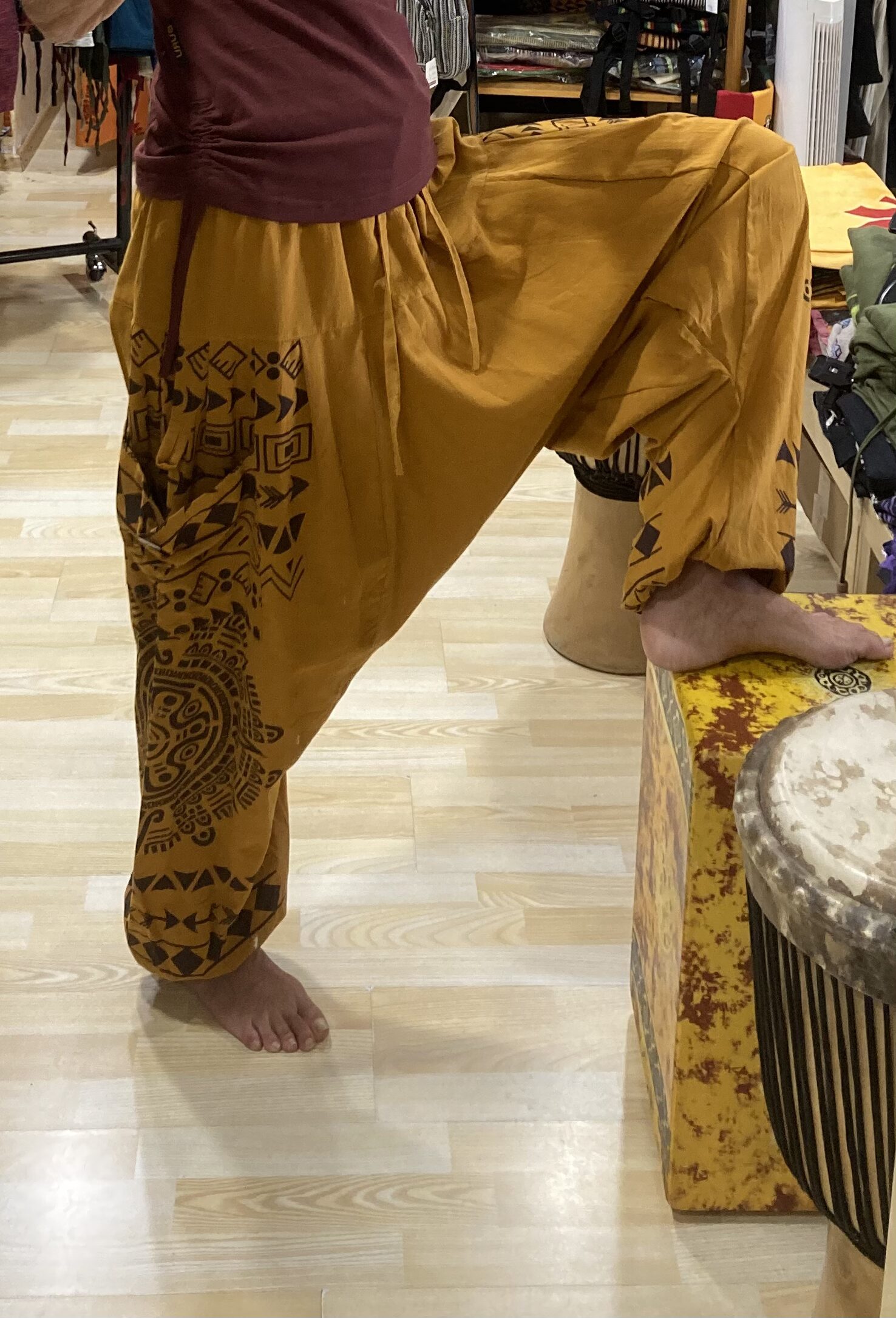 Goa Hose gelb – Bild 3
