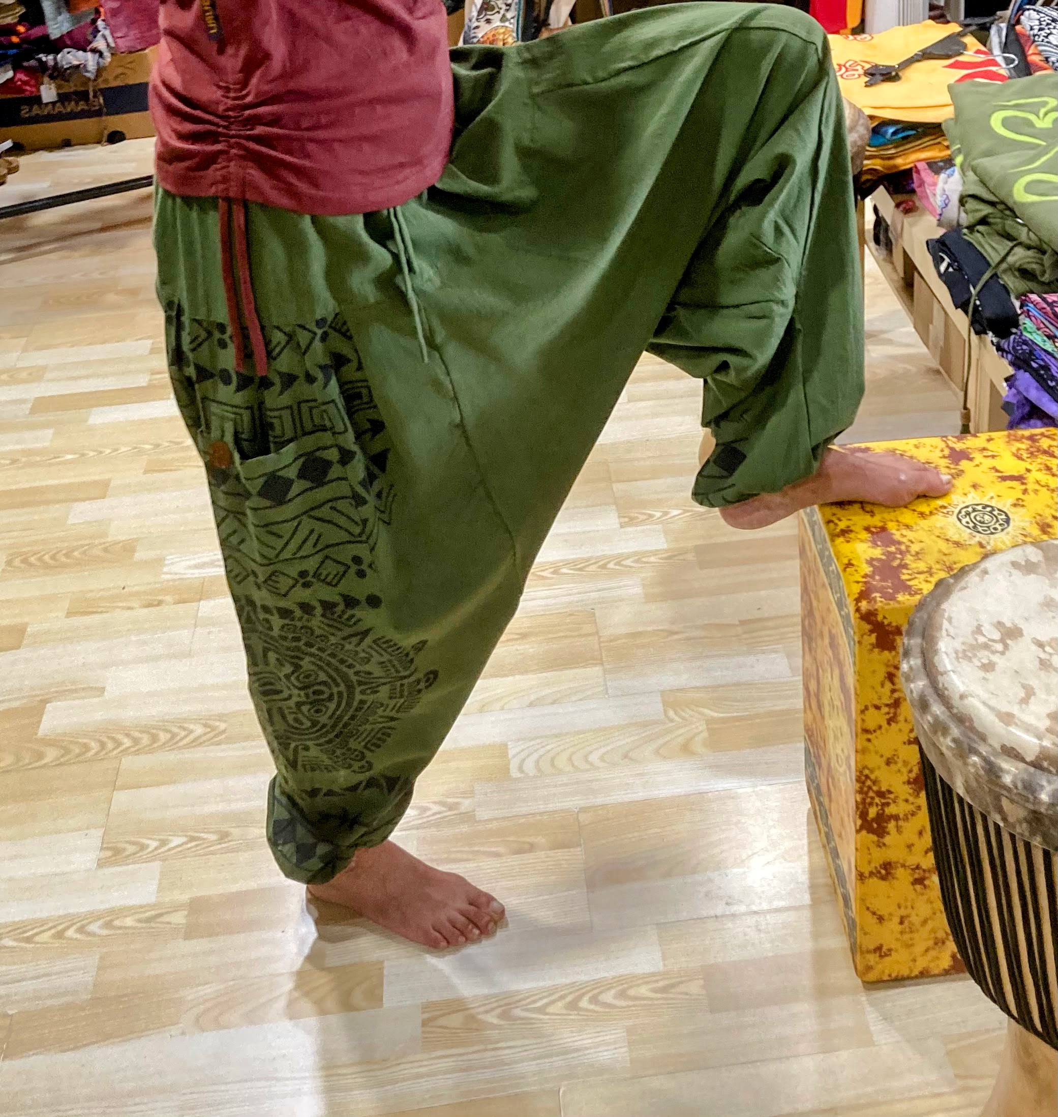 Goa Hose grün – Bild 3