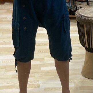 Goa Hose kurz petrol/blau